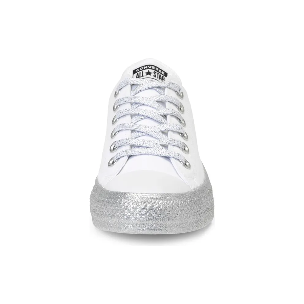 Converse Chuck Taylor All-Star Low Miley Cyrus White Silver White (162238C)