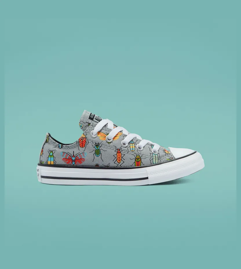 Converse A Bug’s World Chuck Taylor All Star Low Top Ash Stone/black/bright Poppy (670705C)