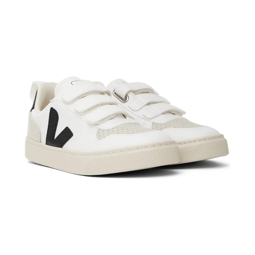 VEJA Kids Black & White V-10 (CV0702565C)