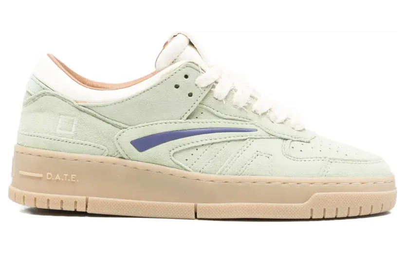 D.A.T.E. Torneo sneakers with logodetail – Green (W441TOBKMN)