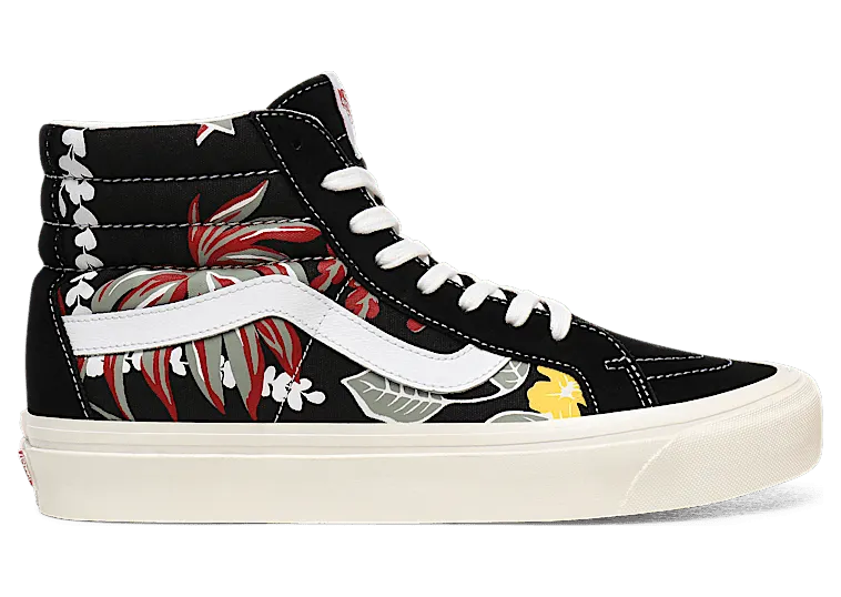 Vans Sk8-Hi 38 DX ‘Anaheim Factory – Aloha’ Aloha/Black/Black (VN0A38GFXHH)