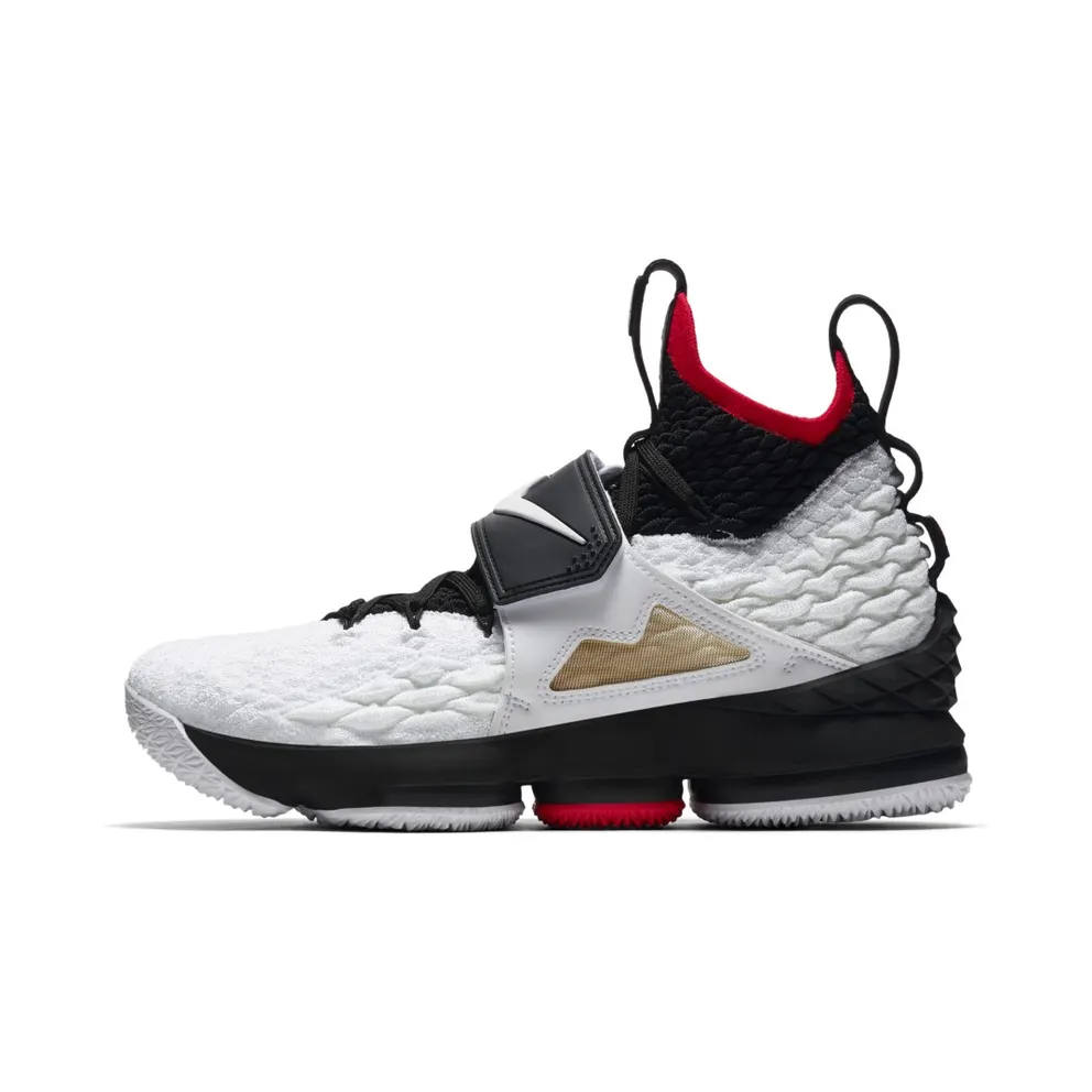 Nike LeBron 15 Diamond Turf (House of Hoops Special Box and Accessories) White/White-Black (AO9144-100)