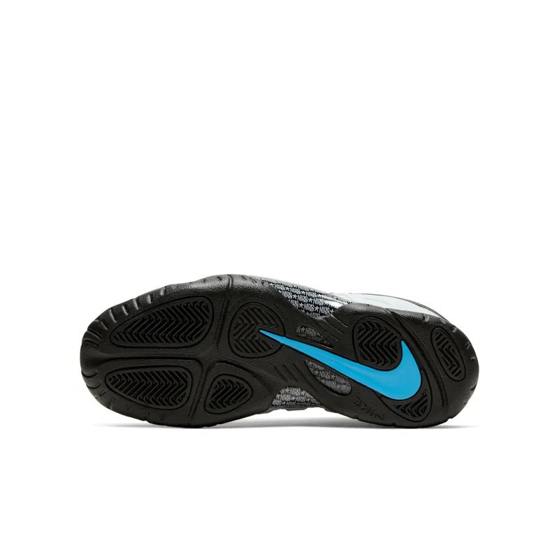 Nike Air Foamposite One Graffiti (GS) Muslin/Lavender Mist-Hyper Crimson-Volt (644791-009)