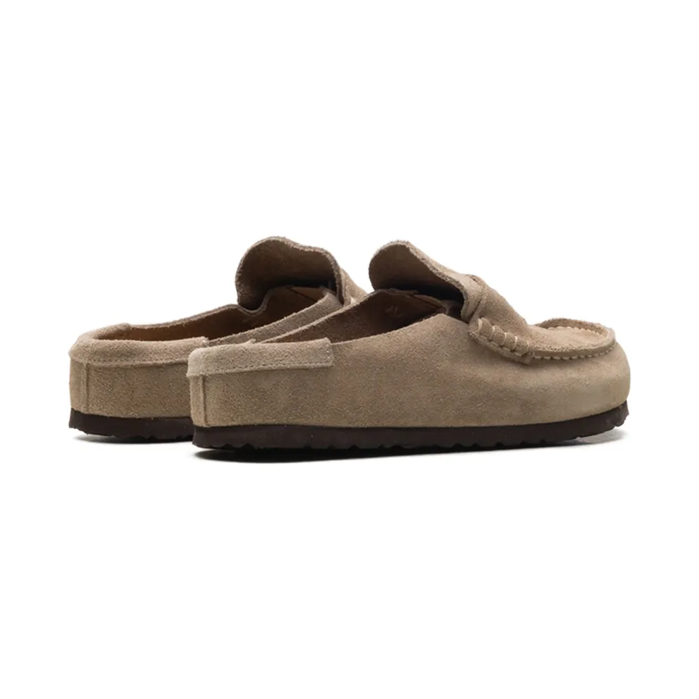 Birkenstock Naples Suede Leather Taupe Suede (1025003)