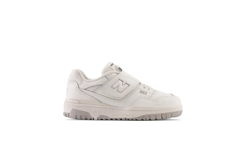 New Balance 550 Bungee Lace Top Strap White Grey (PHB550PB)