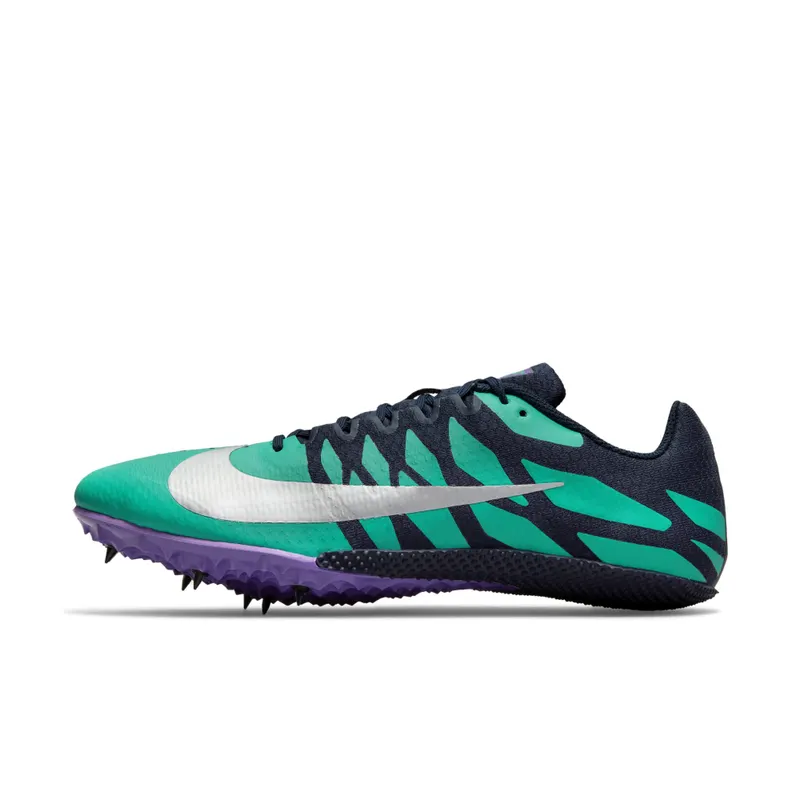 Nike Zoom Rival S 9 Track and field sprinting spikes Blue (907564-406)