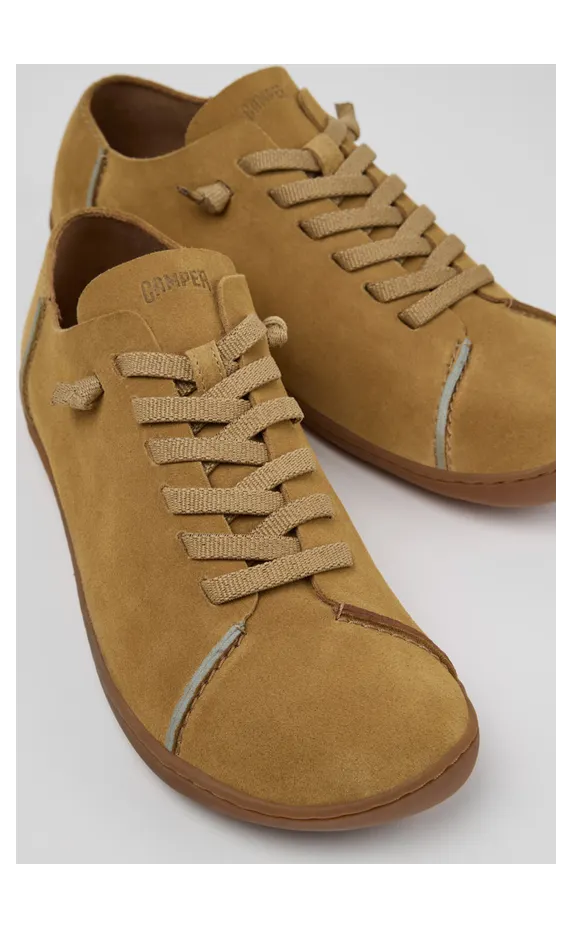 Camper Twins aus Wildleder “Brown” (K101111002)
