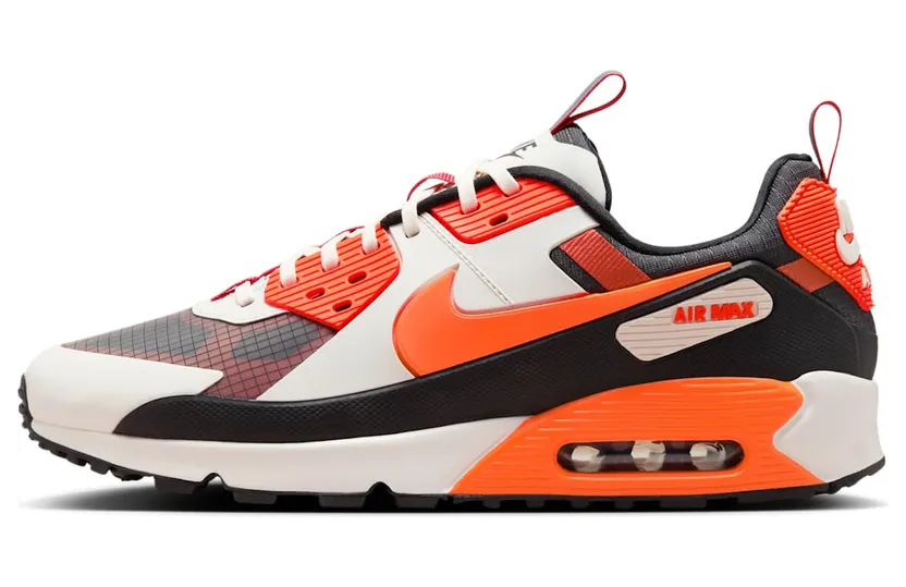 Nike Air Max 90 Drift “Phantom / Dark Smoke Grey / Safety Orange” (FB2877-004)