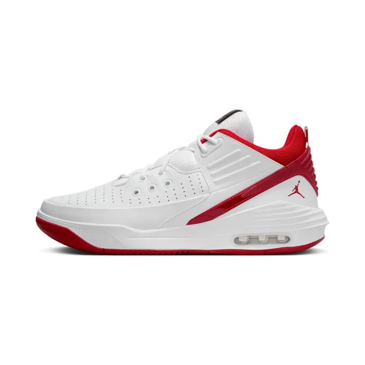 AIR Jordan MAX AURA 5 “White / Black / Gym Red” (DZ4353-106)