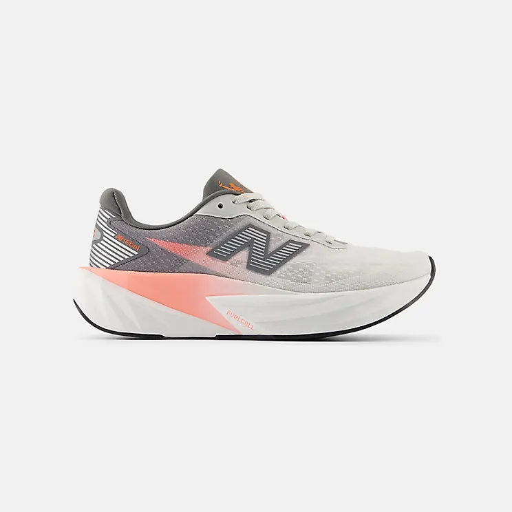 New Balance TCS NYC Marathon FuelCell Rebel v5 Grapefruit Grey Matter Poppy (WFCXNY5)