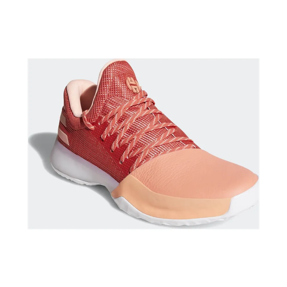 adidas Harden Vol. 1 Chalk Coral Chalk Core/Trace Scarlet/Grey One (AH2119)