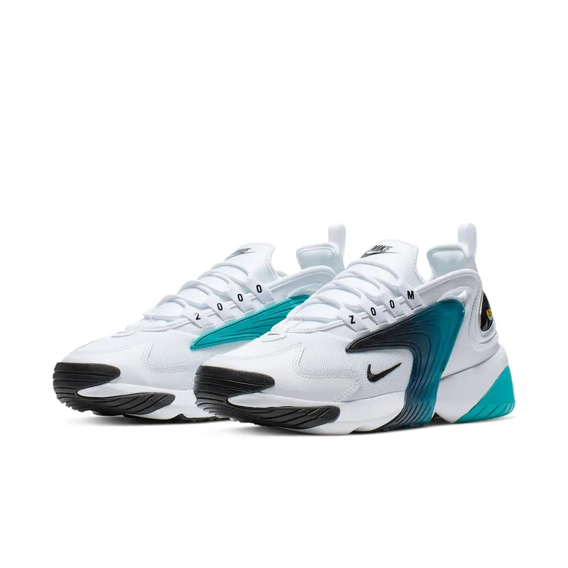 Nike Zoom 2K White White/Teal Nebula-Black (AO0269-106)