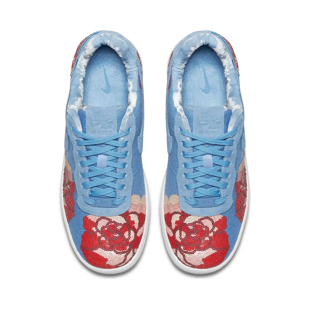 Nike Air Force 1 Upstep Low Denim Rose Sky (W) (898421-402)