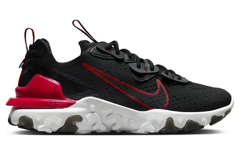 Nike React Vision Black University Red (FB3353-001)