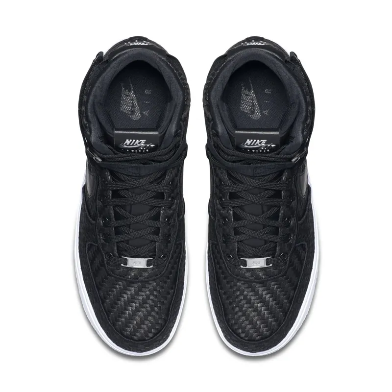 Nike  Air Force 1 High 07 Lv8B Woven Black/Black-White Black/Black-White (843870-001)