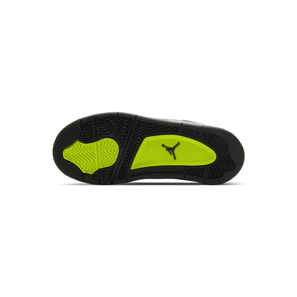 Jordan 4 Retro SE 95 Neon (PS) Cool Grey/Volt-Wolf Grey-Anthracite (CT5344-007)