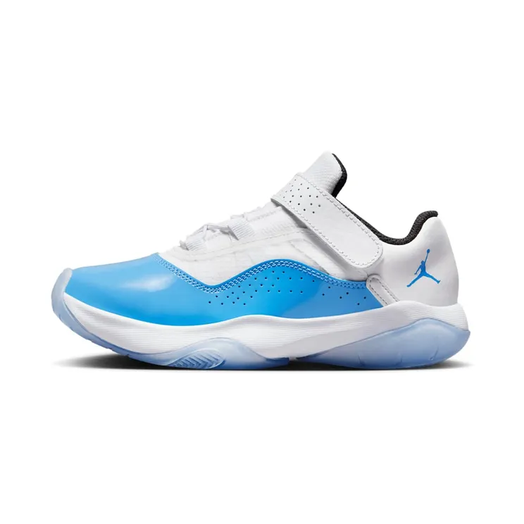 Jordan 11 CMFT Low “White / Black / University Blue” (CZ0905-114)