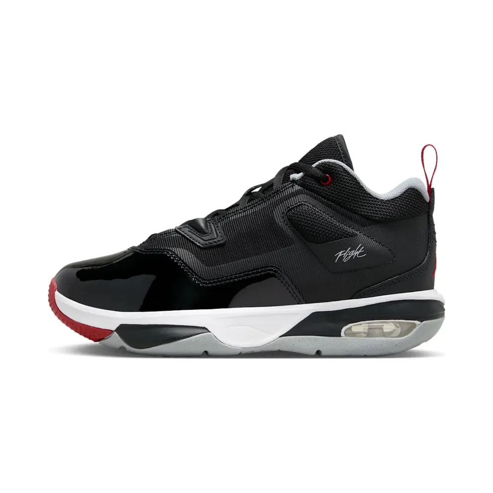 Jordan Stay Loyal 3 Black White Wolf Grey Varsity Red (FB9922-006)