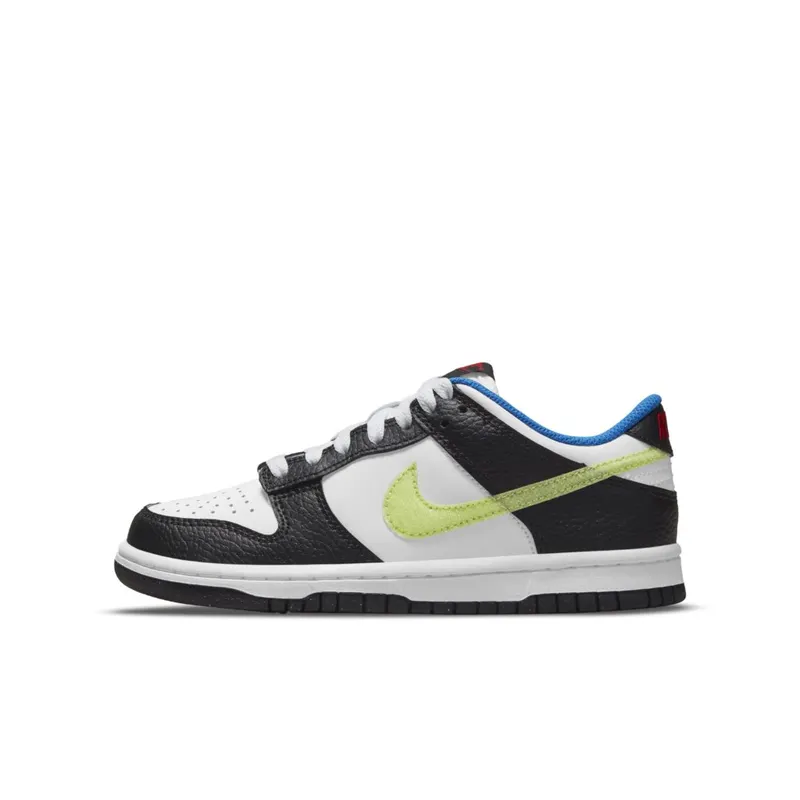 Nike Dunk Low Signal Blue Lemon Twist (GS) (DQ0977-100)