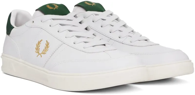 Fred Perry White B400 WHITE (B4299)