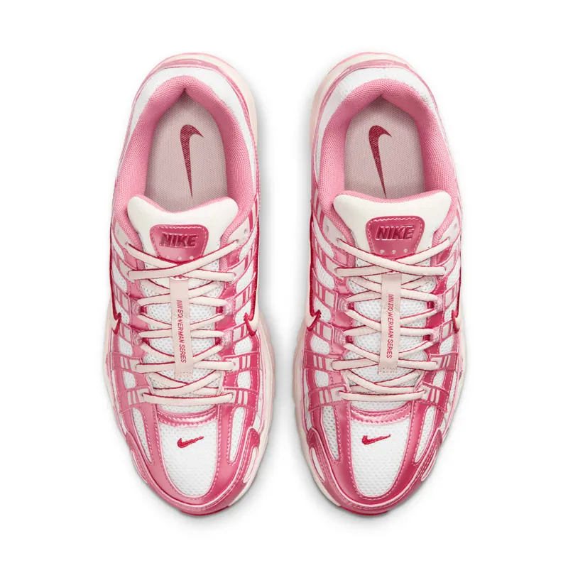 Nike P-6000 “White Silt Red Peony” (IO3496-100)