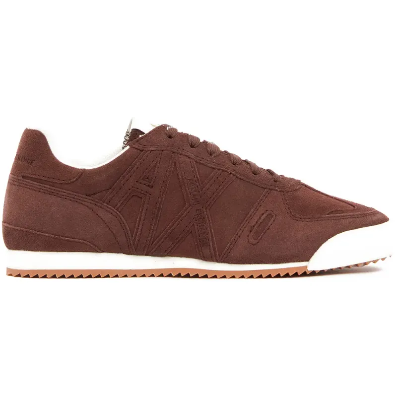 Armani Exchange Loafer mit Logo-Applikation – Brown (XW002794AF19687)