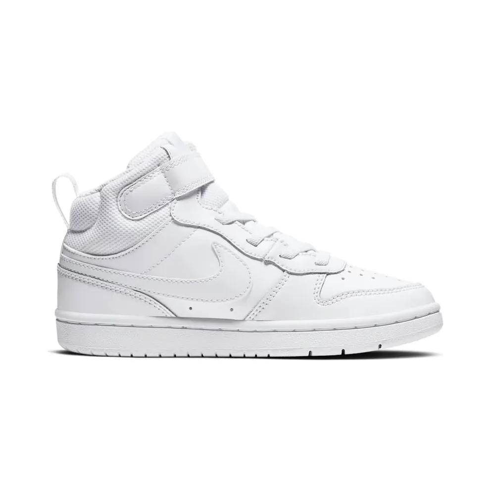Nike Court Borough Mid 2 Younger Kids’ White (CD7783-100)