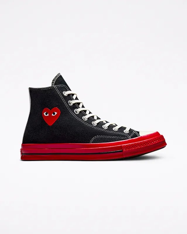Converse Converse x Comme des Garçons PLAY Chuck 70 Black/Red/egret