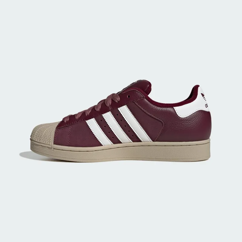 Adidas SUPERSTAR II Maroon / Core White / Khaki Three (KJ9949)