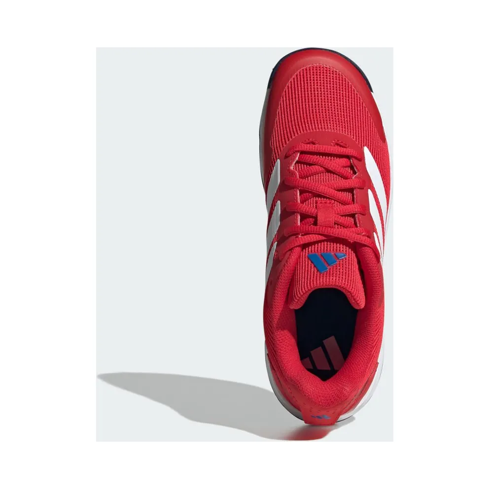 adidas Ubersonic Tennis Shoes Kids “Pure Ruby / Cloud White / Dark Blue” (KK3821)