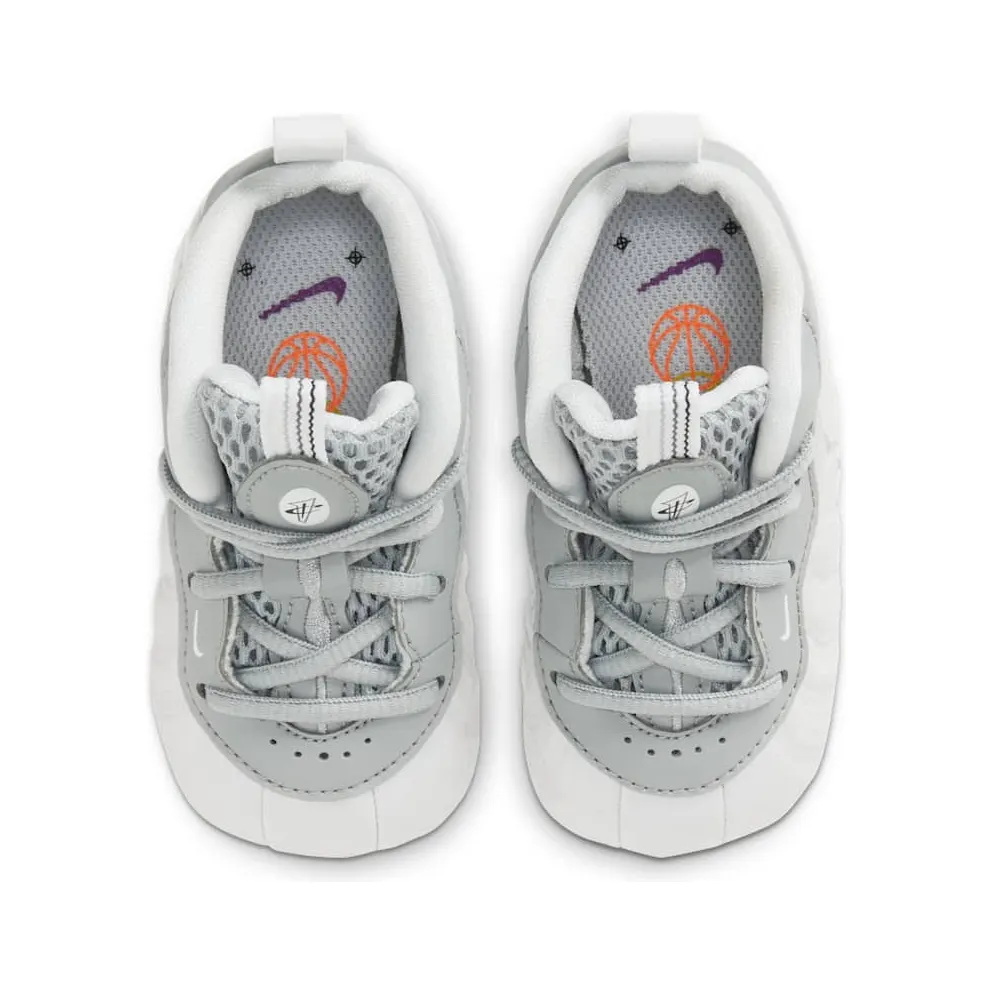 Nike Air Foamposite One Light Smoke Grey (I) Light Smoke Grey/White-Blue Fury (CW0981-001)