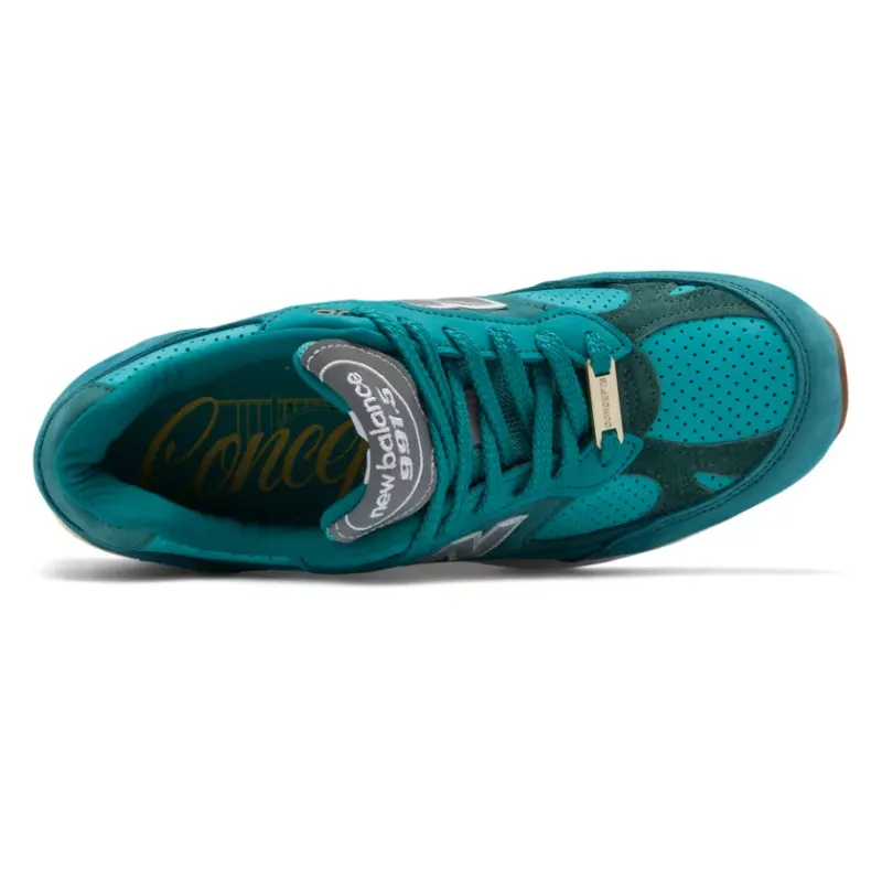 New Balance 991.5 Concepts Lake Havasu Turquoise/Teal-Yellow (M991.5CNP)