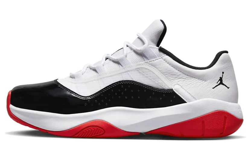 Air Jordan 11 CMFT Low Concord-Bred “White / University Red / Black” (DN4180-102)