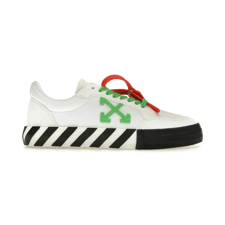 OFF-WHITE Vulc Low White Lime Green (OMIA085S23LEA0050155)