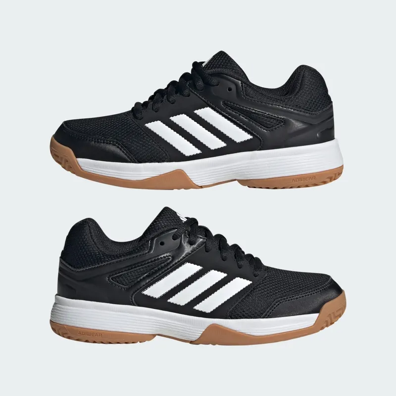 Adidas Speedcourt Indoor Kids Core Black / Cloud White / Gum (IE8035)
