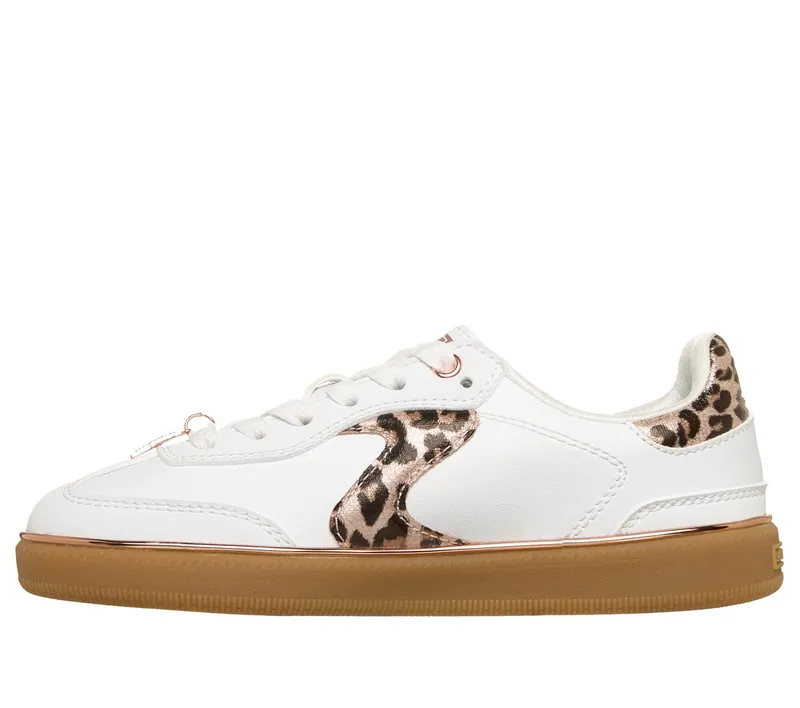 Skechers Hotshot – Leopard Fame Sneaker White/Luipaard