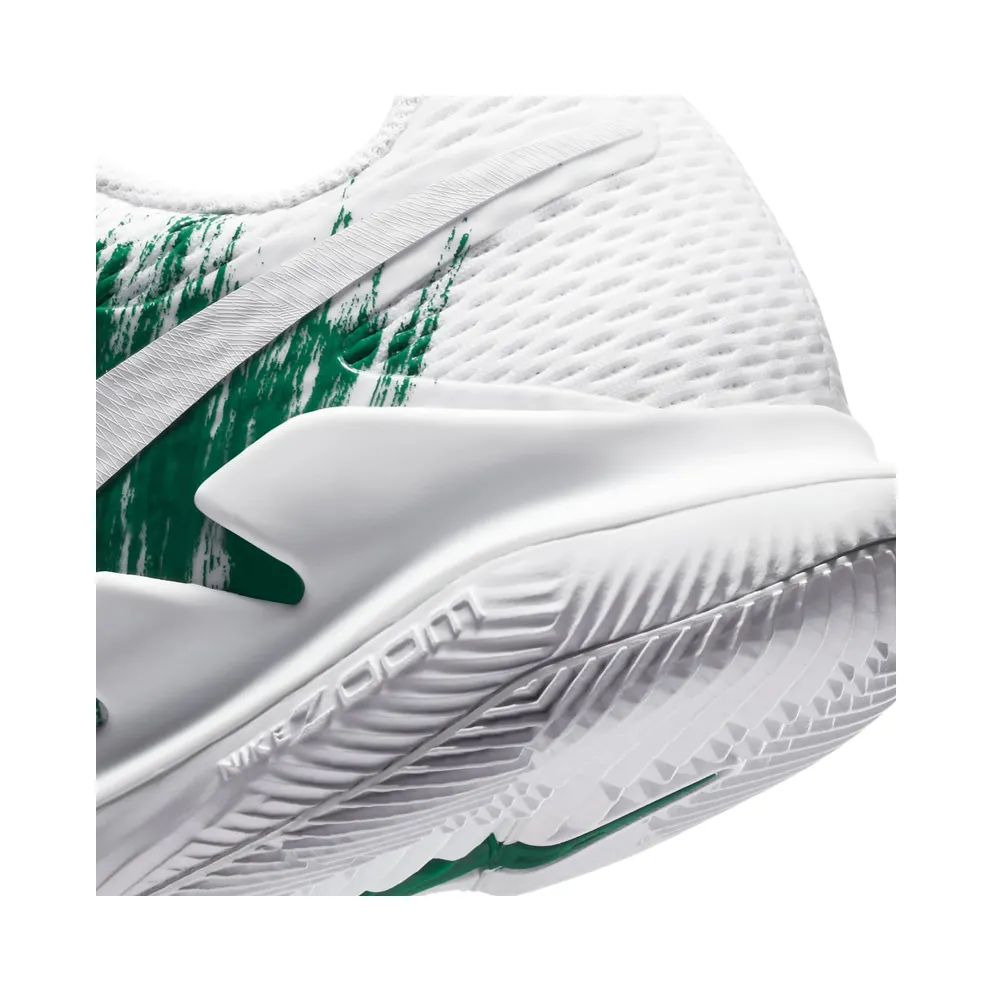 NikeCourt Air Zoom Vapor X Hardcourt – White “White / Clover / Gorge Green” (AA8027-111)
