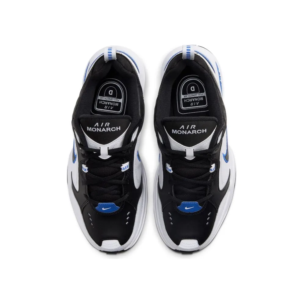 Nike Air Monarch IV 4E Wide White Blue Black/White/Black (415445-002)