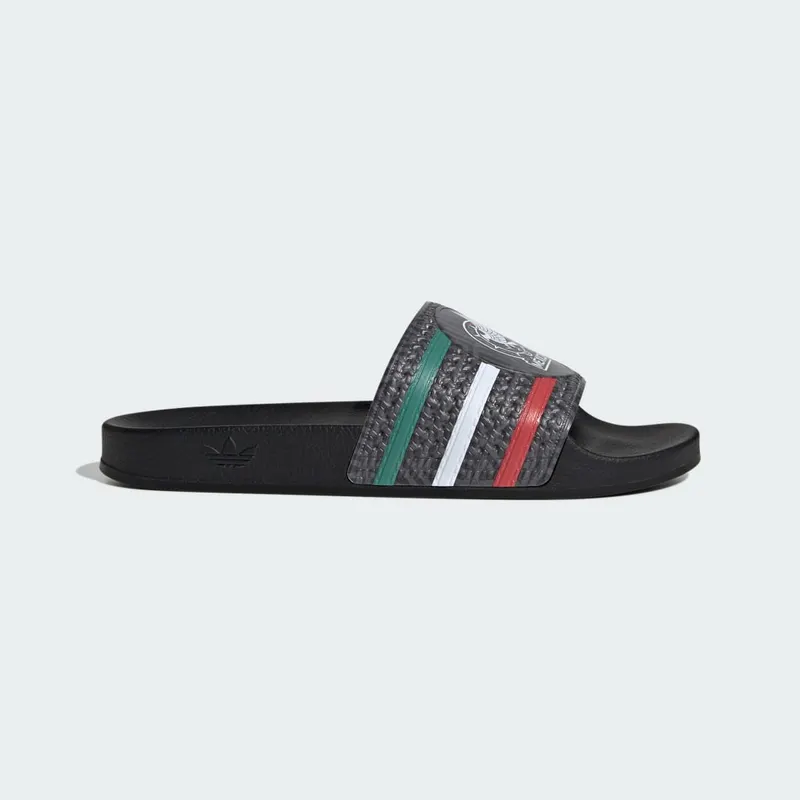 Adidas MEXICO TREFOIL Slides Core Black / Better Scarlet / Core Black (KZ9408)