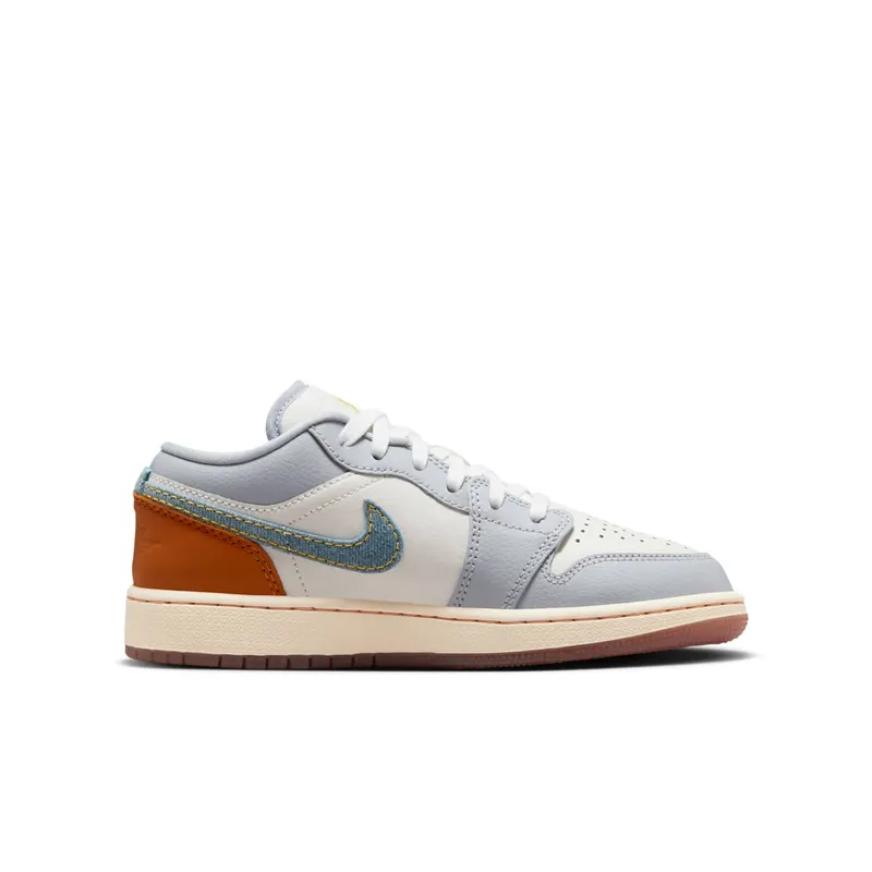Jordan 1 Low SE Phantom Coconut Milk Amber Brown Light Armory Blue (FZ5046-041)
