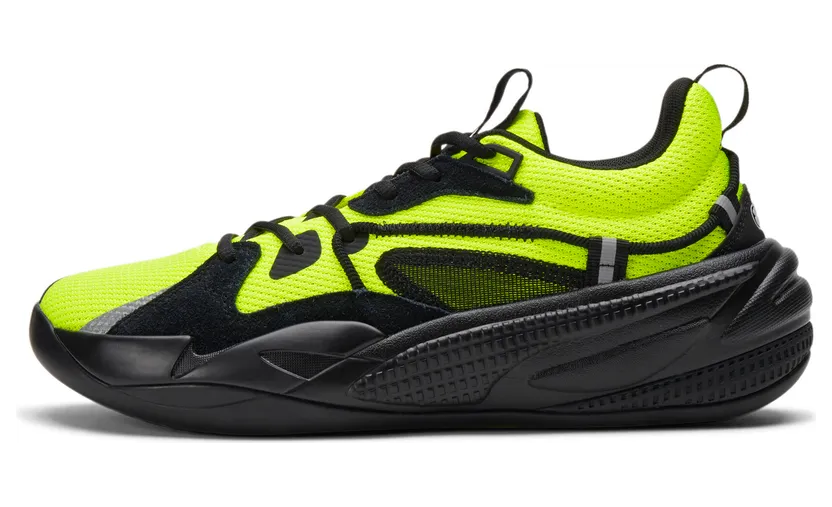 Puma RS-Dreamer Proto Basketball Shoes Zwart/Geel (193990-19)