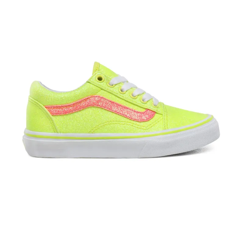 Vans Old Skool Yellow Glitter (PS) Yellow/True White (VN0A4BUUWKD)