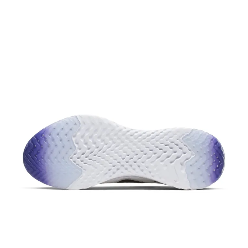 Nike Epic React Flyknit 2 Vast Grey Vast Grey/White/Court Purple (CK0836-001)