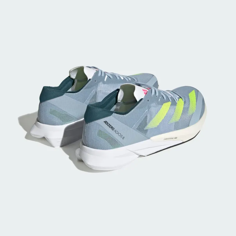 adidas Adizero Adios 8 Wonder Blue Lucid Lemon (H03615)