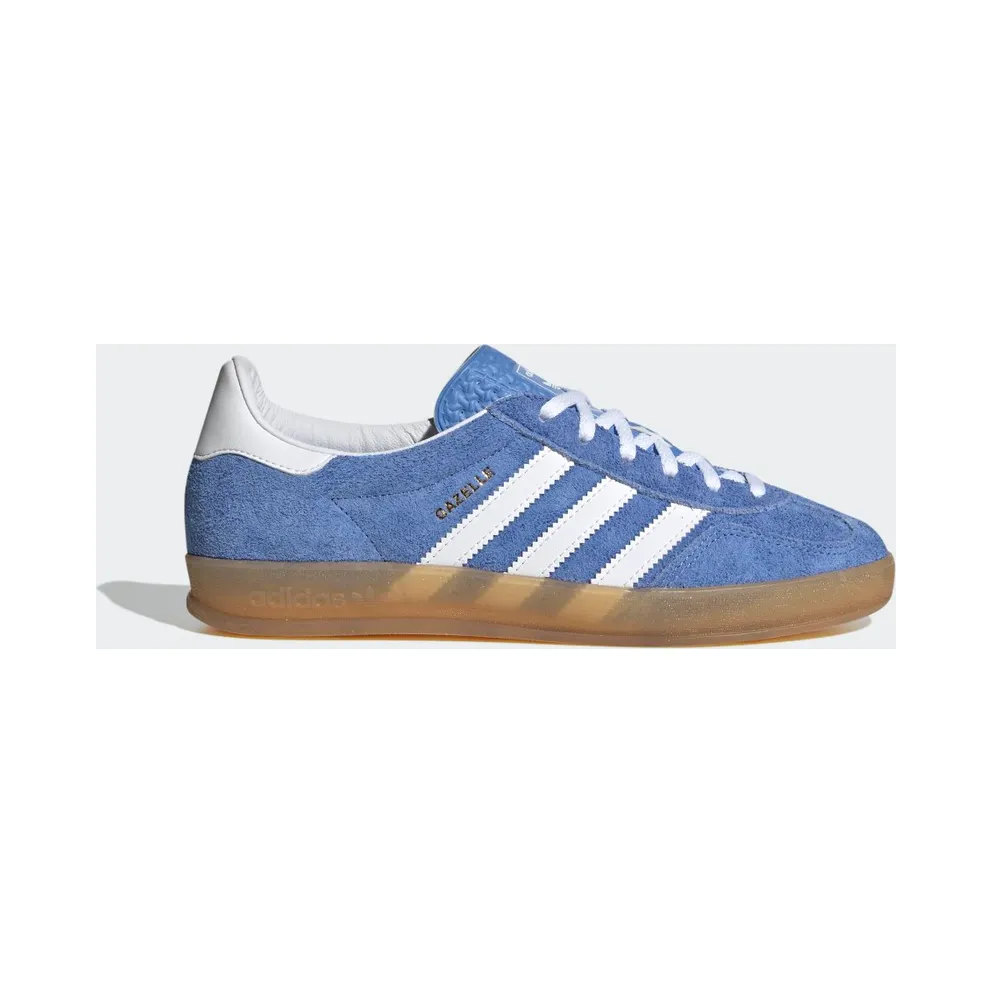 Adidas Gazelle Indoor Blue Fusion / Cloud White / Gold Metallic (HQ8717)
