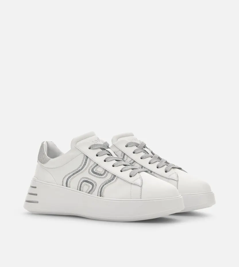 Sneakers Hogan Rebel Silver White (HXW5640ER20JY00351)
