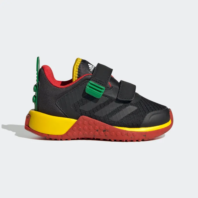 Adidas adidas Sport DNA x LEGO® Lifestyle Two-Strap Hook-and-Loop Core Black / Core Black / Red (HQ1309)