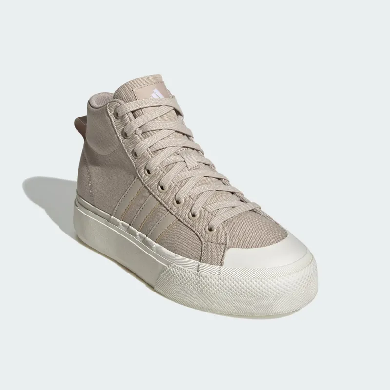 Adidas Bravada 2.0 Platform Mid Wonder Beige / Wonder Beige / Off White (IE2315)