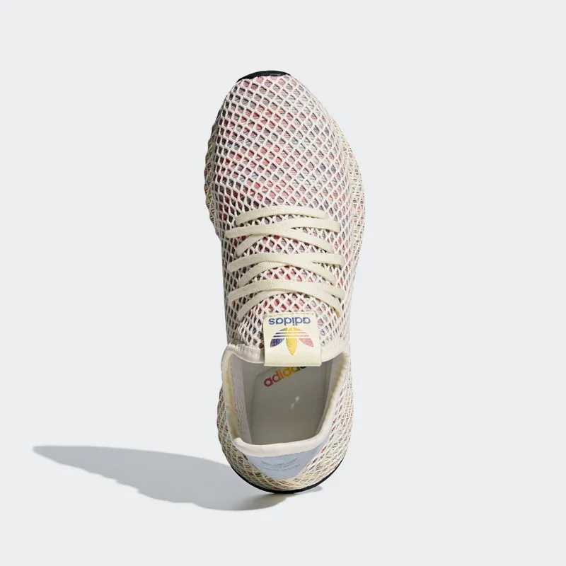adidas Deerupt Pride Pack (2018) Cream White/Ash Grey/Core Black (CM8474)