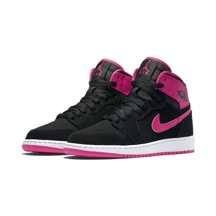Air Jordan 1 Retro High GG Black Vivid Pink (332148-008)